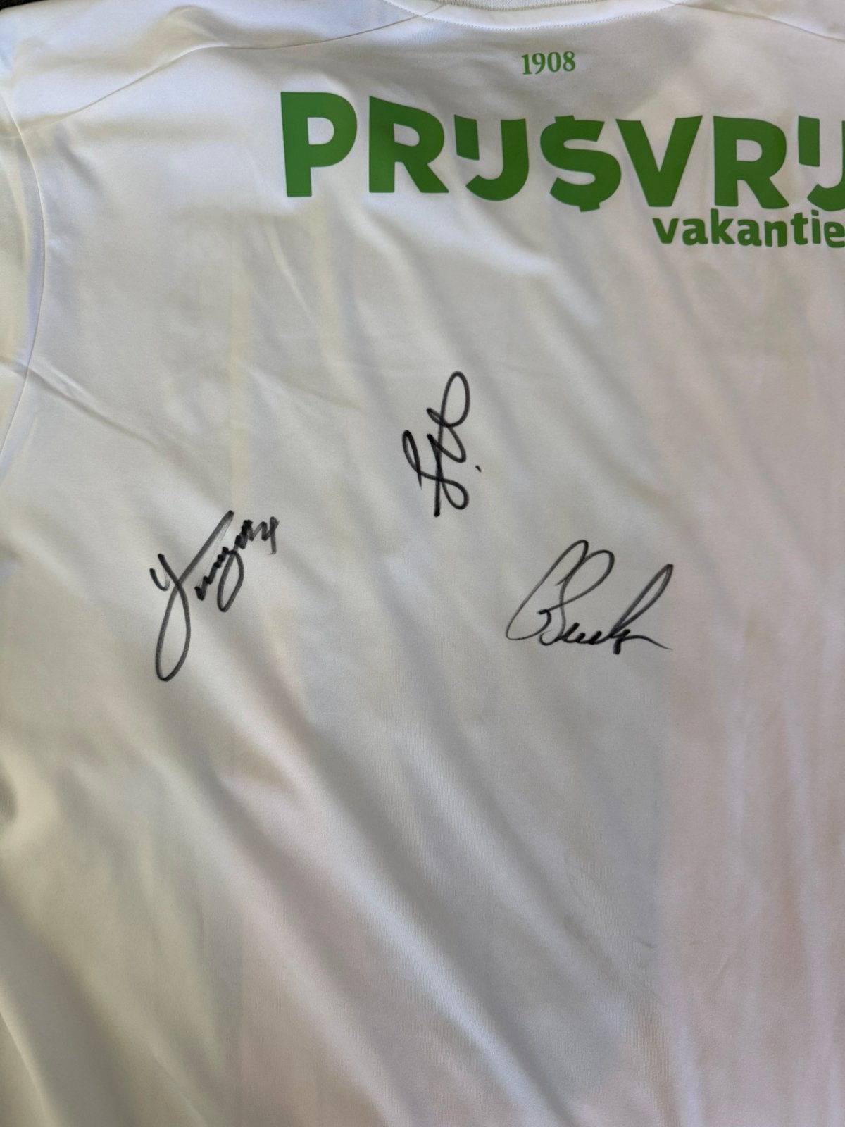 Gesigneerd Feyenoord shirt, Ophalen of Verzenden, Nieuw, Feyenoord, Shirt