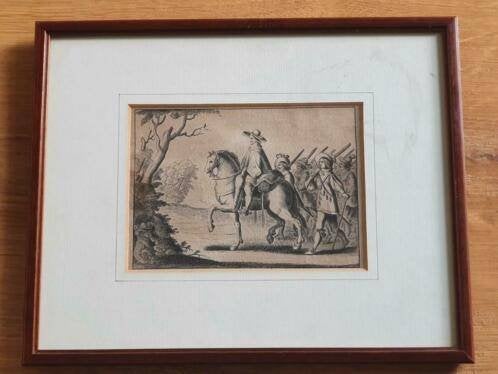 Orig. Gravure 1681 Pampiere wereld Jan Jacobsz Schipper, Ophalen