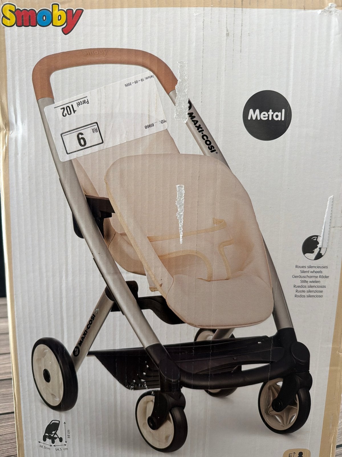 Smoby Maxi-Cosi 3-in-1 poppenwagen – nieuw in doos, Ophalen, Nieuw, Kinderwagen, Maxi-Cosi