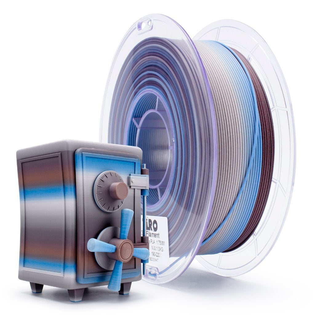 ZIRO 3D Filament PLA Twilight Gradient - Getest op P1S/U1, Ophalen of Verzenden, Nieuw, Filamentrollen