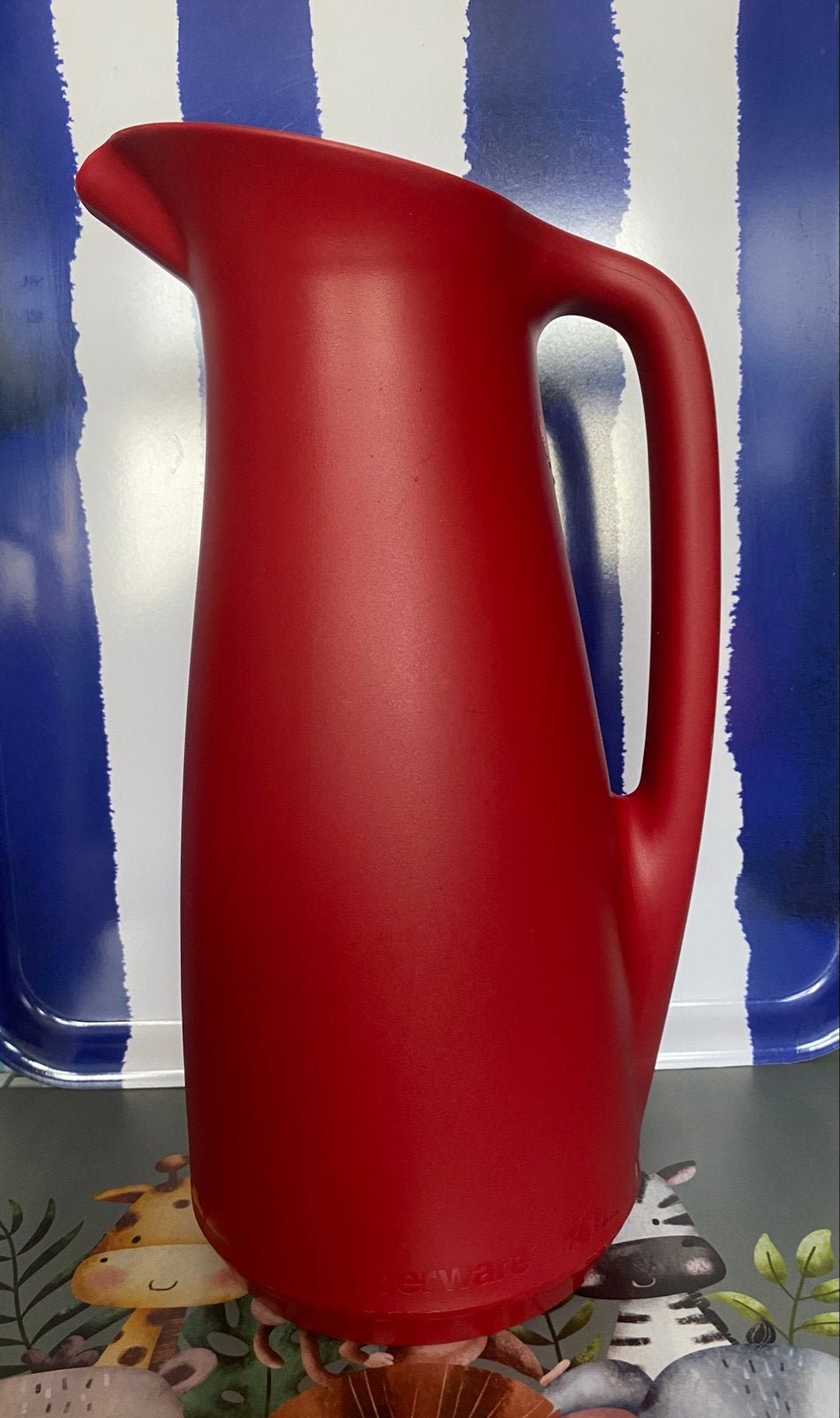 Tupperware Thermo top kam 1L, Verzenden, Met handvat, Beker of Kan, Zo goed als nieuw