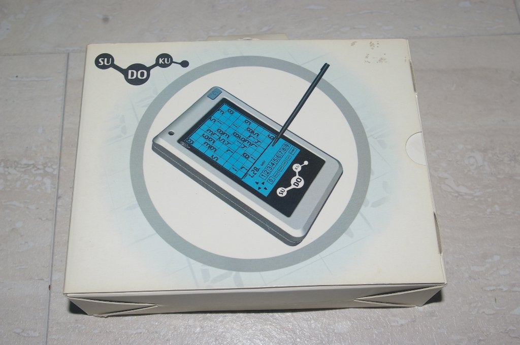 " Sudoku " spel computertje  Is nieuw met gebruiksaanwijzing, Ophalen of Verzenden, 500 t/m 1500 stukjes, Nieuw, Overige typen