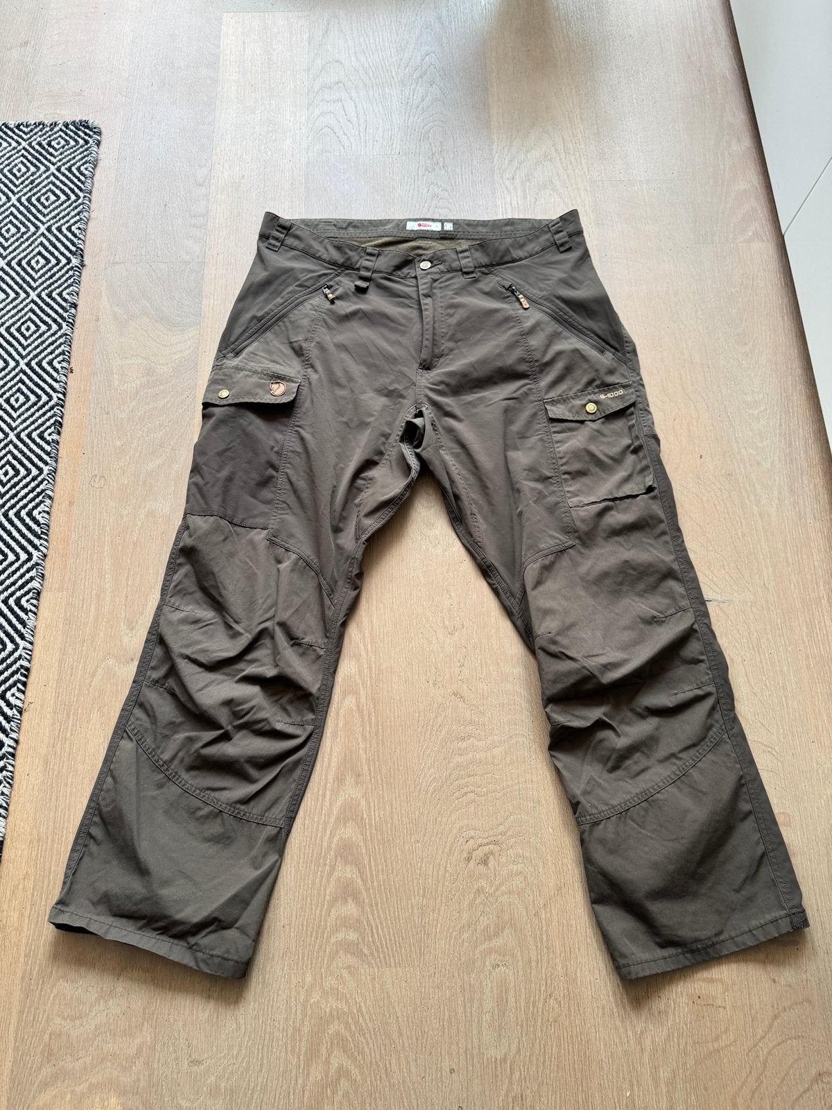 Nette fjallraven abisko trouser maat 56 kleur groen g1000, Ophalen of Verzenden, Gedragen, Maat 56/58 (XL), Groen