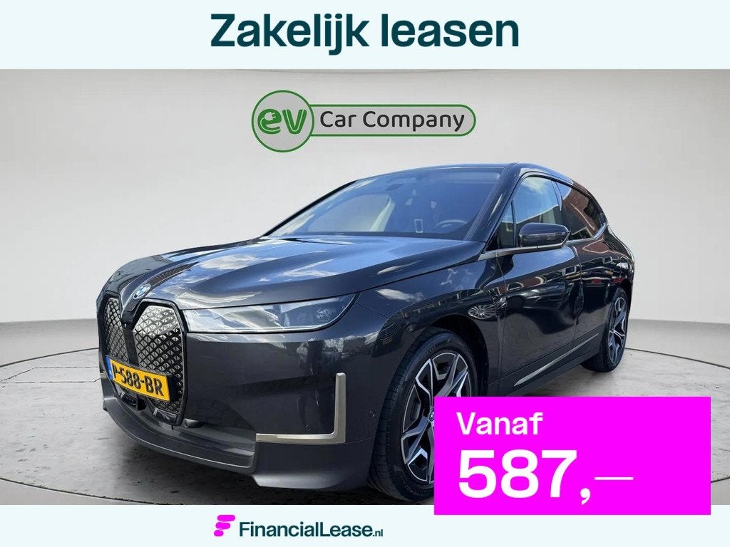 BMW IX XDrive50 High Executive 112 kWh | SOH 90% | Individua, Automaat, 131 €/maand, 629 km, Gebruikt