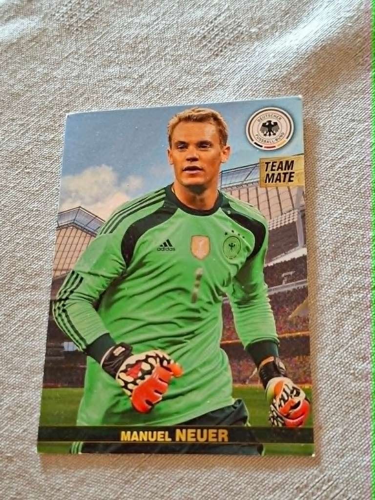Panini / Voetbalkaart /Manuel Neuer / Duitsland / EK 2016, Verzenden, Zo goed als nieuw, Buitenlandse clubs, Poster, Plaatje of Sticker