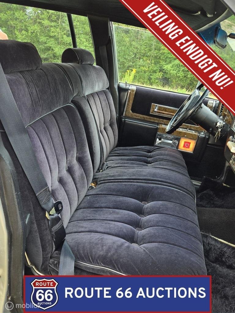 Cadillac Fleetwood Limousine | 1979 | Route 66 Auctions, Auto's, Cadillac, Overige carrosserieën, Zwart, Bedrijf