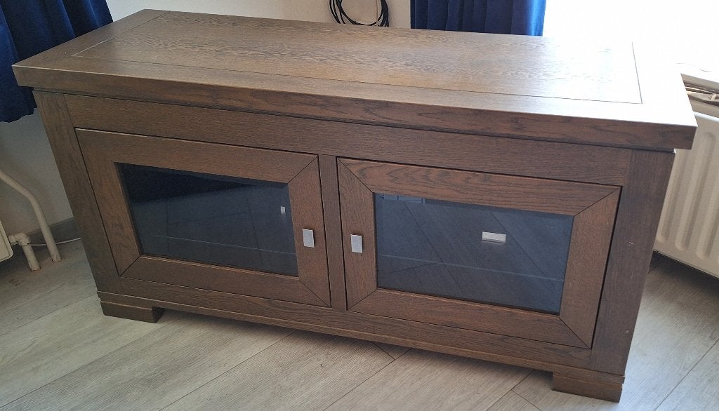 TV meubel, Ophalen, Gebruikt, 100 tot 150 cm, Minder dan 100 cm