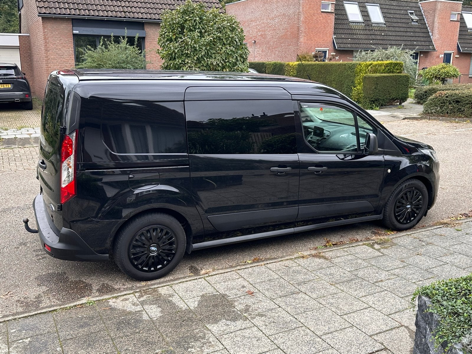 Benzine Ford Transit Connect L2 Ecoboost marge, Auto's, Stof, 1200 kg, Handgeschakeld, 3 cilinders