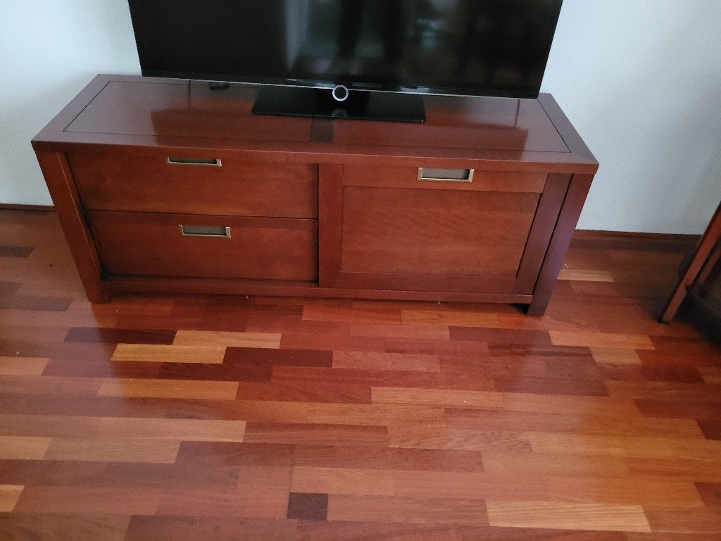 prachtig Tv meubel met lades en opberg ruimtes, Ophalen, 100 tot 150 cm, Zo goed als nieuw, Minder dan 100 cm
