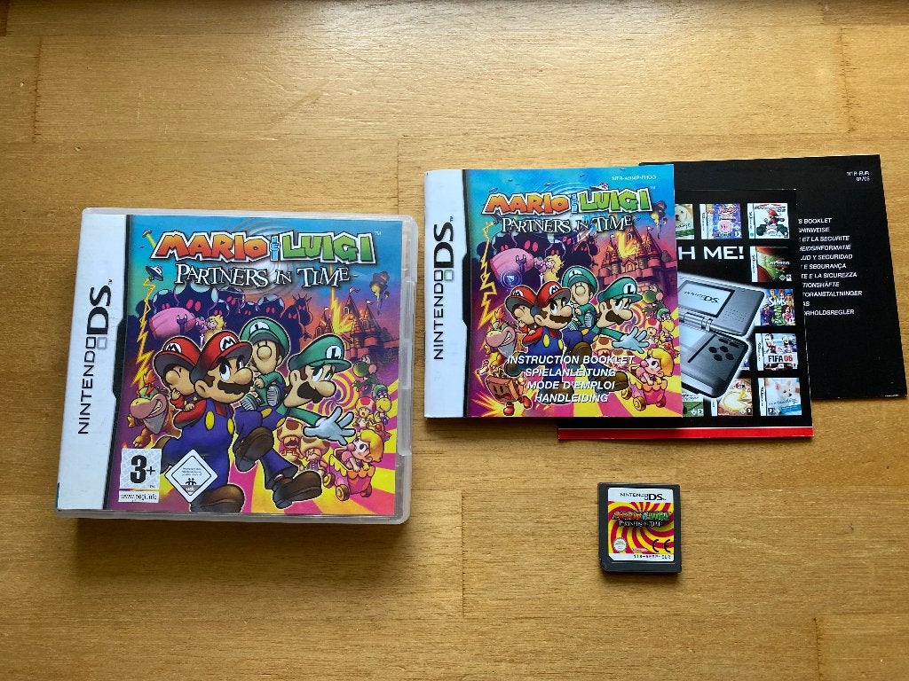 mario & luigi partners in time ds, Spelcomputers en Games, 1 speler, Racen en Vliegen, Ophalen of Verzenden, Zo goed als nieuw