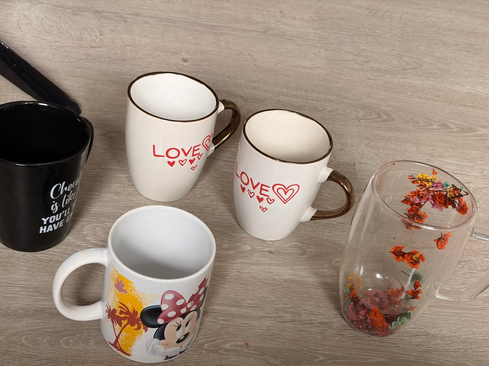Diverse Mokken en Glazen - Zo goed als nieuw, Huis en Inrichting, Keuken | Servies, Keramiek, Ophalen of Verzenden, Zo goed als nieuw