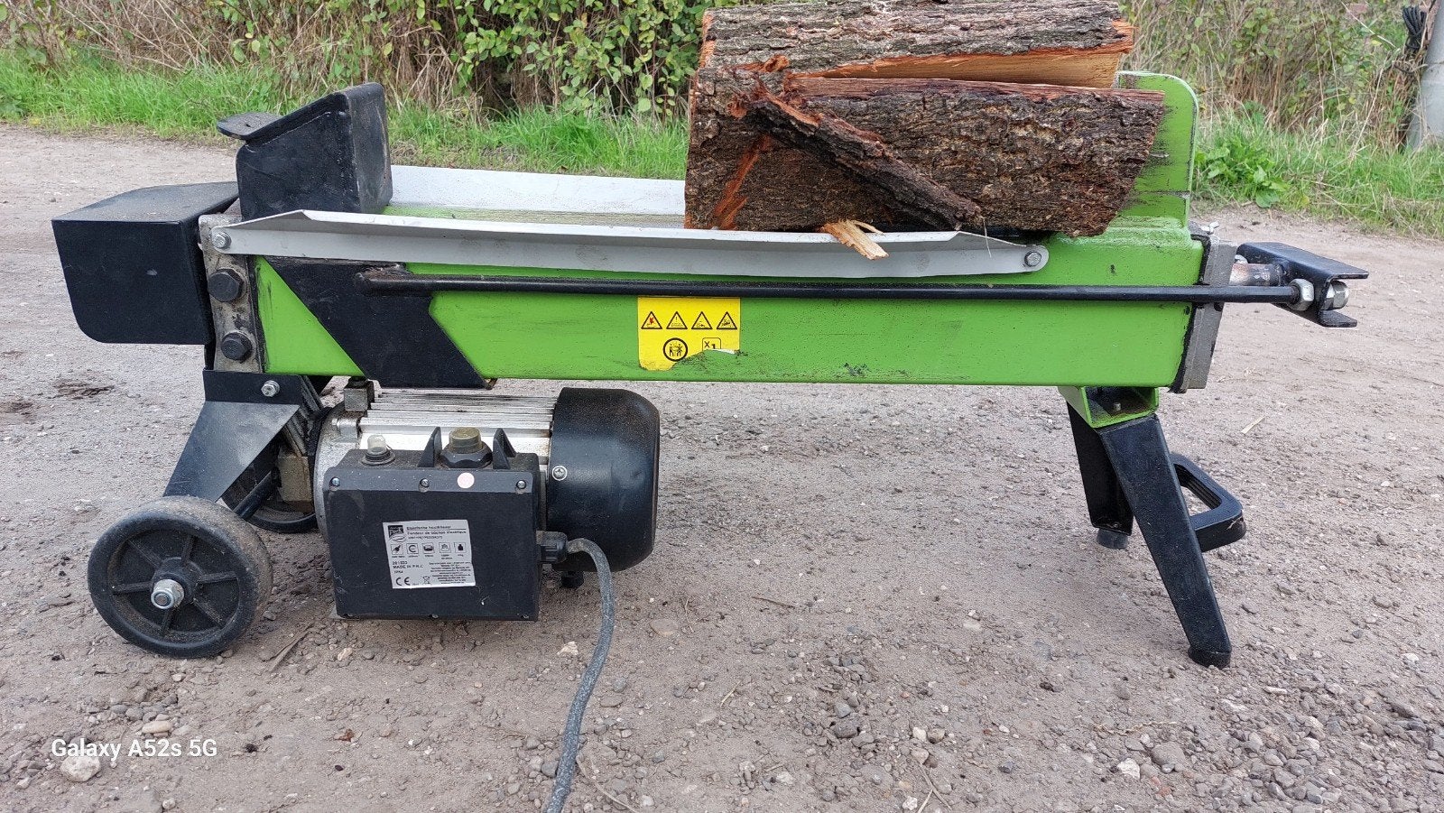 Elektrische houtklover - Central Park 1500W, Ophalen, Zo goed als nieuw