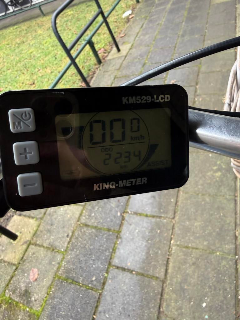Fongers elektrische damesfiets, Fietsen en Brommers, Elektrische fietsen, Gebruikt, 51 tot 55 cm, 30 tot 50 km per accu, Ophalen