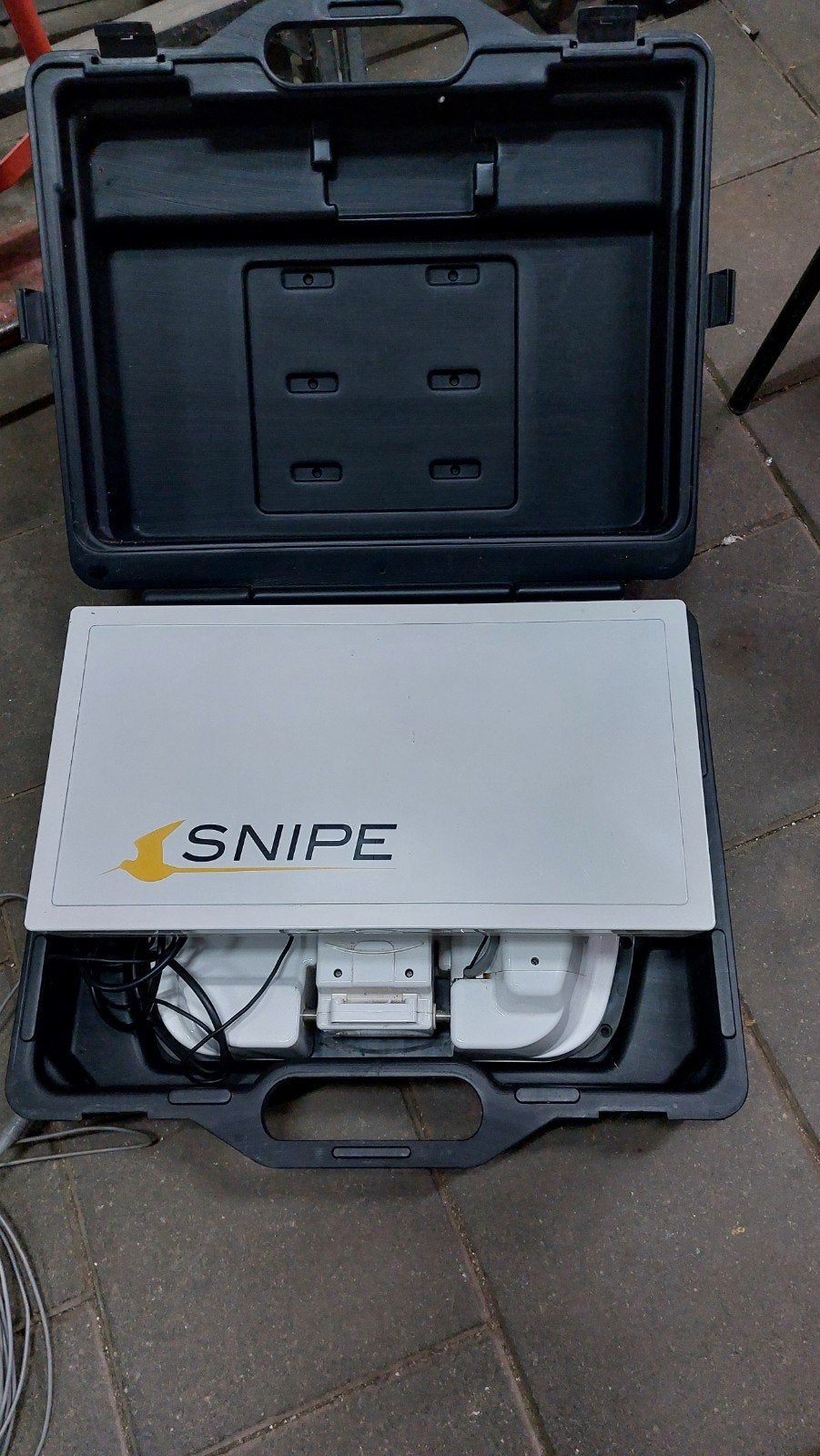 SNIPE Satellietschotel, Ophalen, Gebruikt
