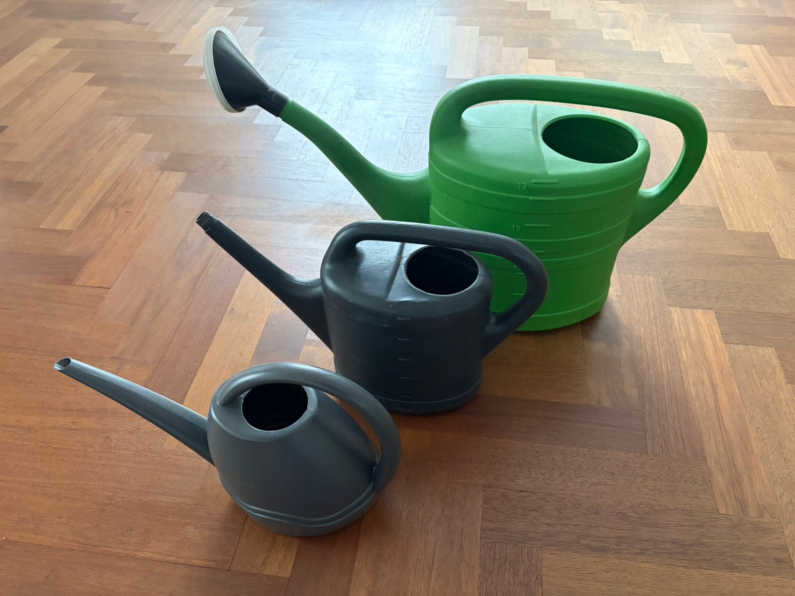 3-tal Prima Gieters. Voor in huis, balkon, tuin of camping., Tuin en Terras, Gieters, Ophalen, Zo goed als nieuw, Kunststof