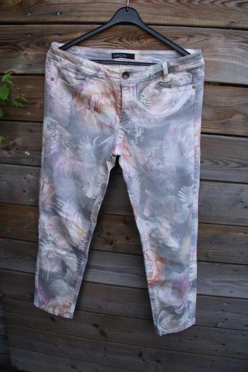 Broek gekleurd bloem Marccain mt N4 (M/40). VAste prijs, Maat 38/40 (M), Overige kleuren, Ophalen of Verzenden, Zo goed als nieuw