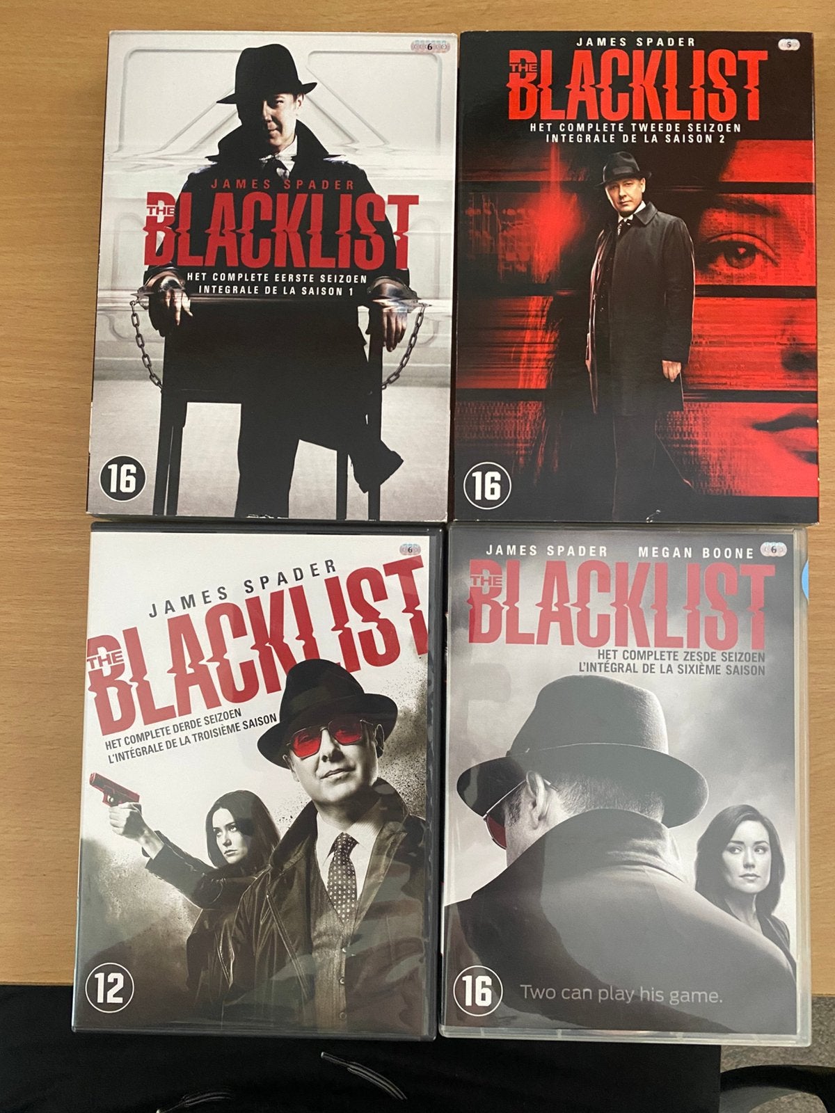 Blacklist (Seizoen 1-2-3-6), Cd's en Dvd's, Dvd's | Tv en Series, Engels, Nederlands, Ophalen of Verzenden, Zo goed als nieuw
