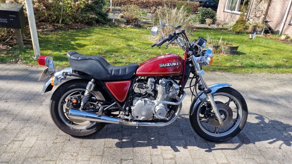 Zeldzame suzuki gs1000l chopper, 4 cilinders, Gebruikt, Meer dan 35 kW, Handgeschakeld