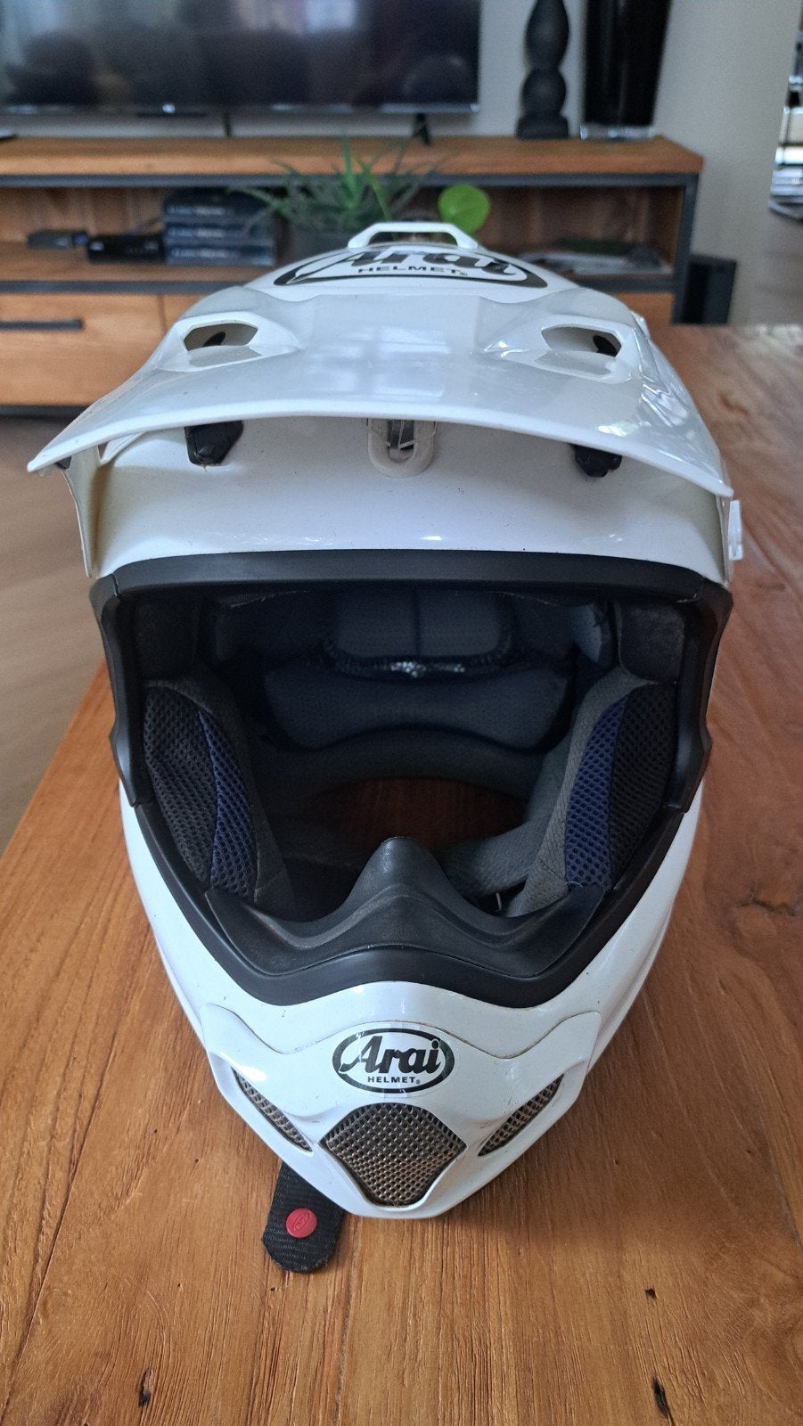 Arai mx-v evo, Ophalen of Verzenden, Tweedehands, Offroadhelm, Arai