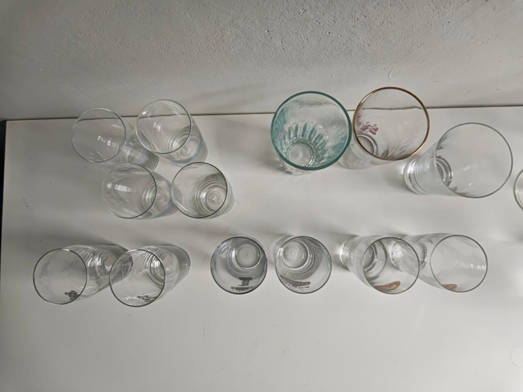 Diverse glazen set - bier en cider, Ophalen of Verzenden