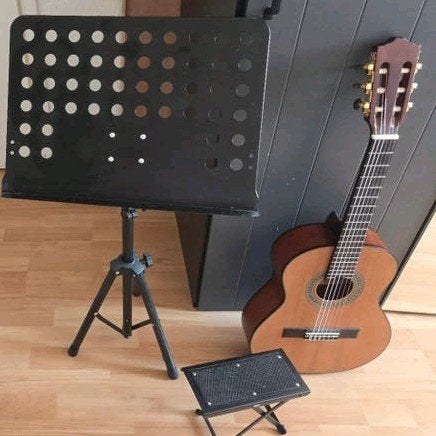 Salvador cortez 1/2 gitaar student serie set, Ophalen of Verzenden, Zo goed als nieuw, Klassieke of Spaanse gitaar