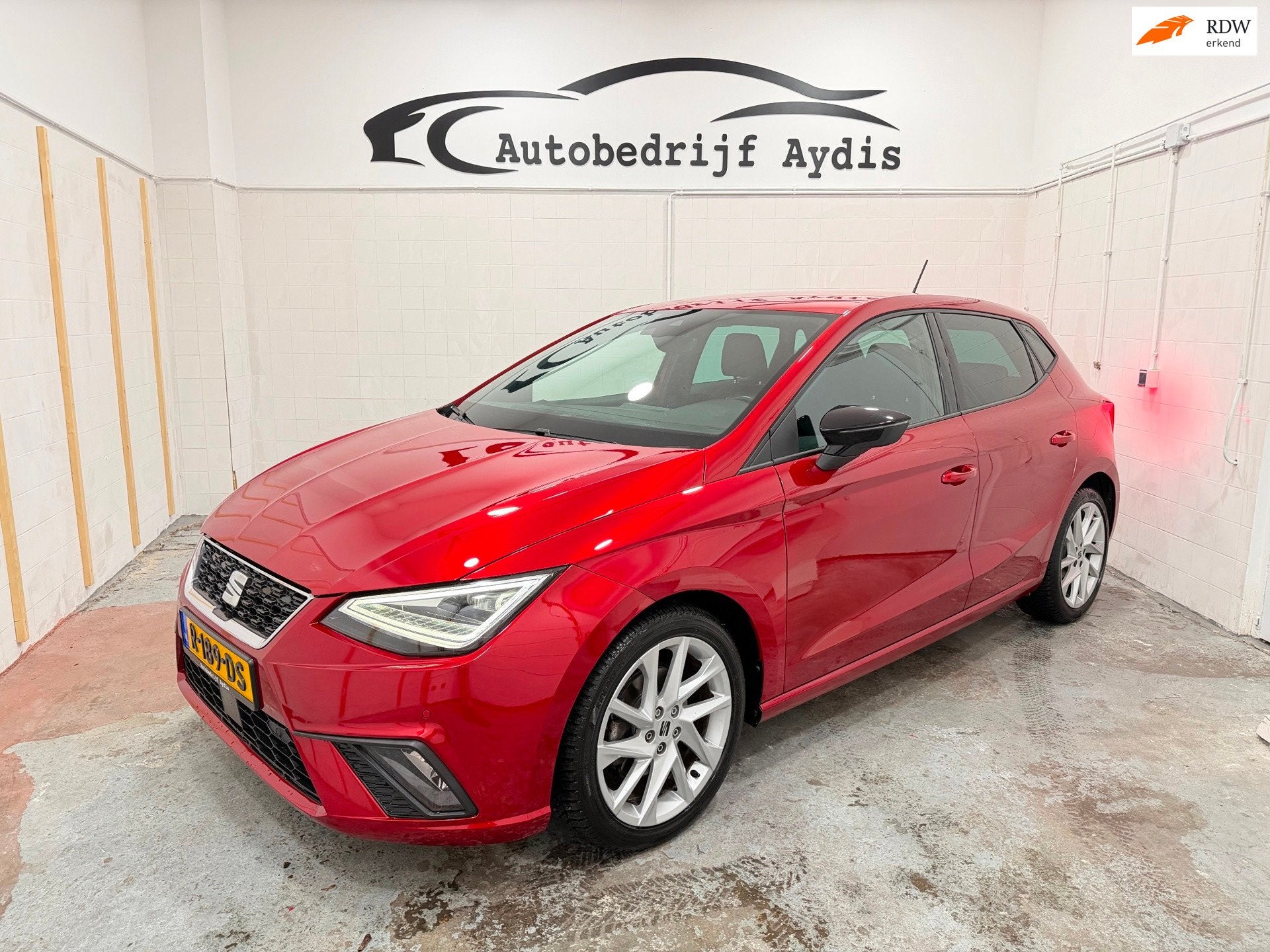 Seat Ibiza 1.0 TSI FR Aut Airco EL Ramen Cruise Led BTW, Stof, Gebruikt, Euro 6, Bluetooth