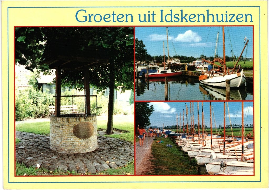 43727	Idskenhuizen	Fr jr 70 80	Nette oude kaart Onbeschreven, Ophalen of Verzenden, 1980 tot heden, Ongelopen, Friesland