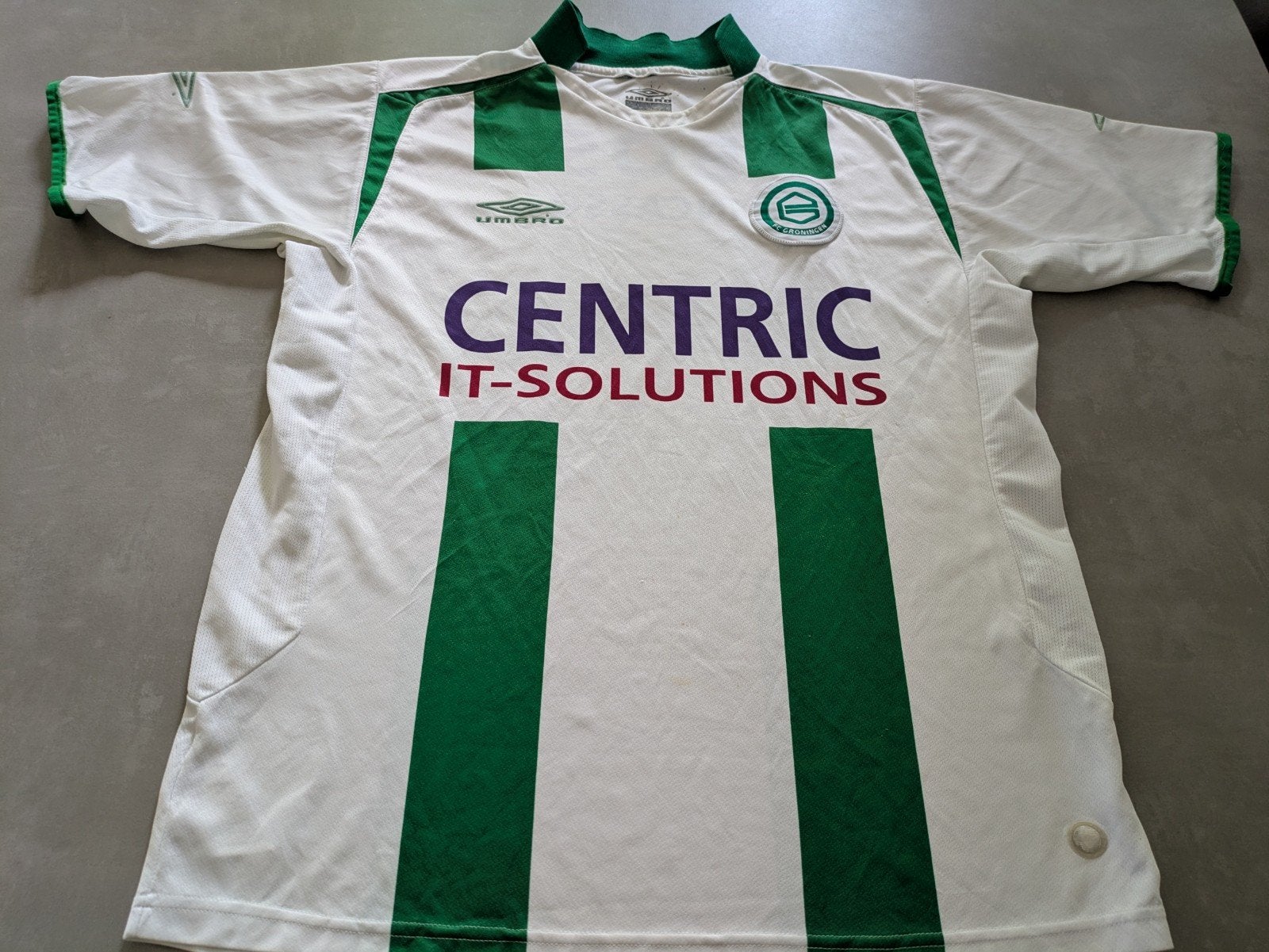 Voetbalshirt FC Groningen vintage shirt 2005, Ophalen of Verzenden, Zo goed als nieuw, Shirt
