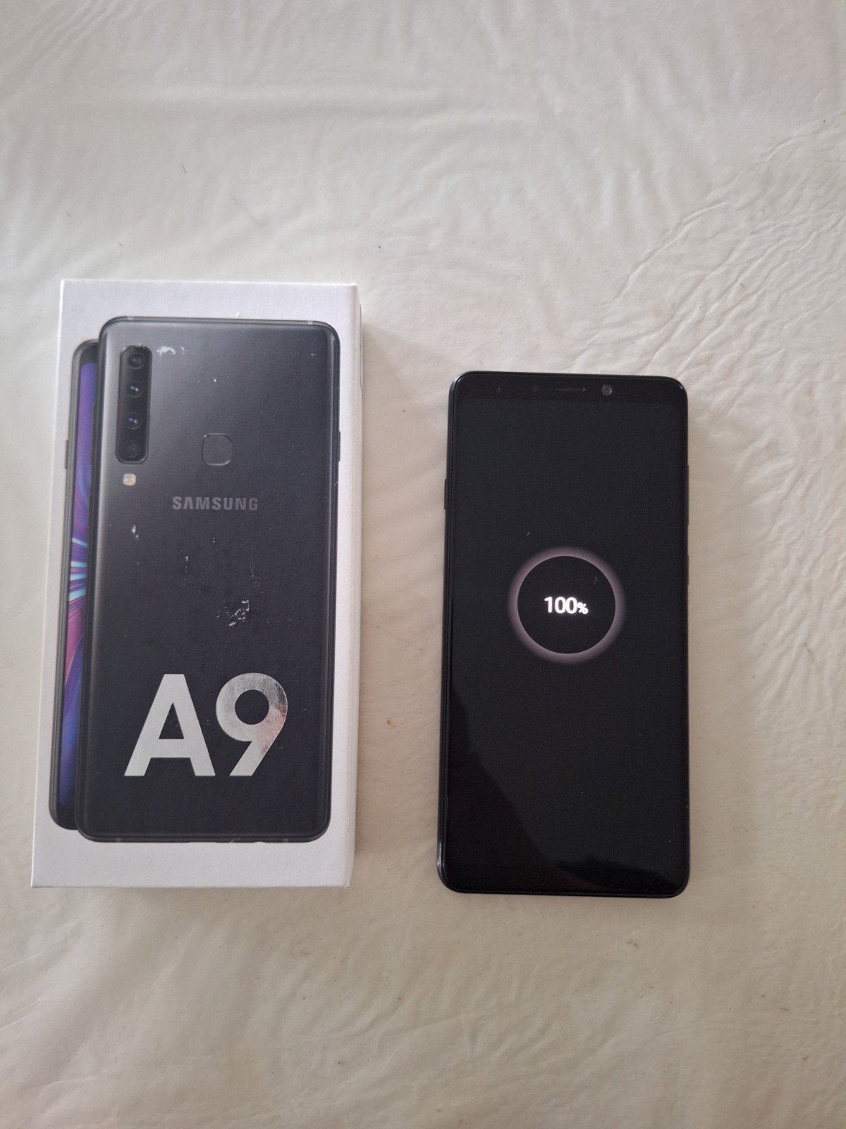 Samsung Galaxy A9 2018 128 GB Z.G., Zwart, Ophalen of Verzenden, Zo goed als nieuw, 128 GB