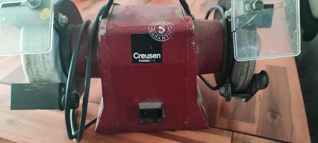 slijpmachine creusen, Doe-het-zelf en Verbouw, Ophalen, Gebruikt, Minder dan 700 watt, Werkbankslijpmachine