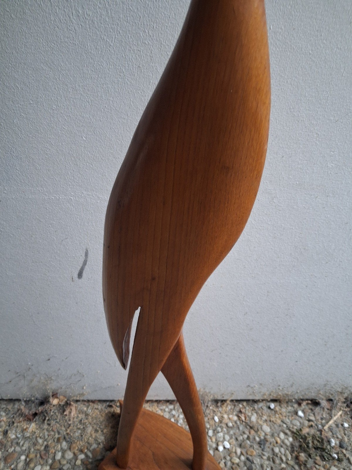 vintage houten vogel, Houtsnijwerk, Hout, Bruin, Europa