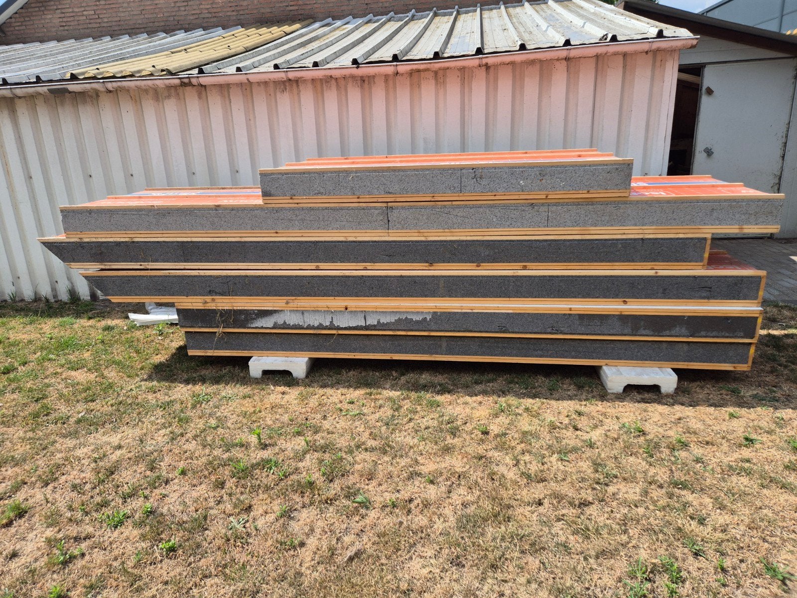IsoBouw SlimFix dakisolatieplaten, Doe-het-zelf en Verbouw, Isolatie en Afdichting, Gebruikt, 12 cm of meer, 15 m² of meer, Piepschuim (Tempex)