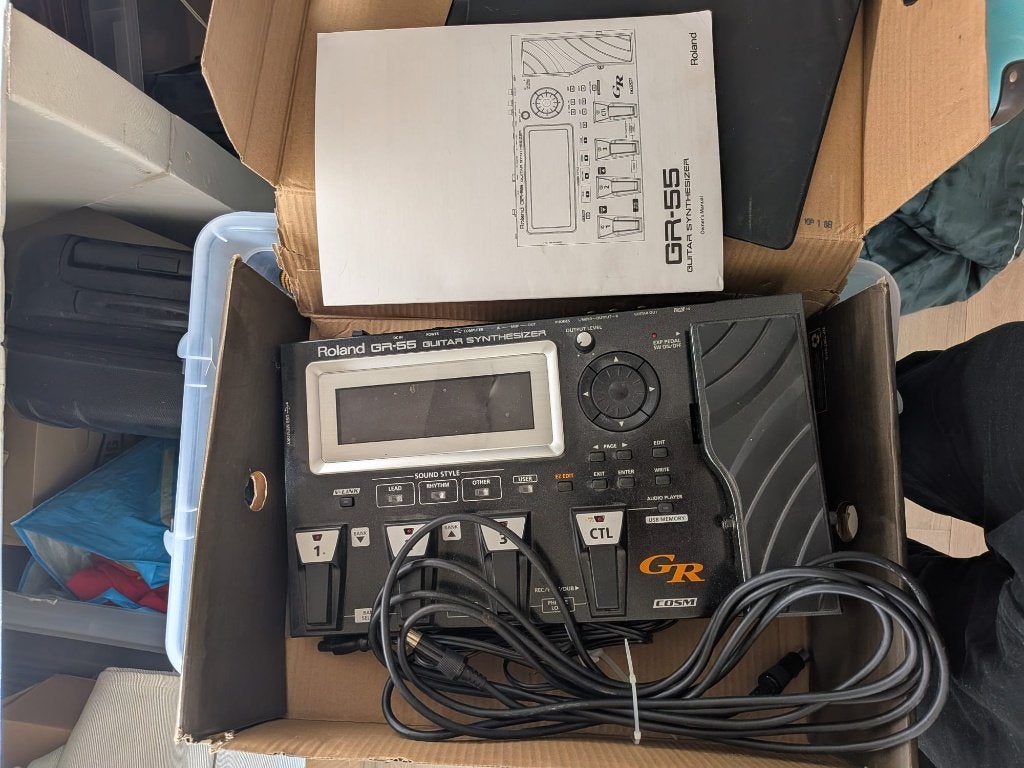 Roland GR-55 Gitaar Synthesizer met GK-3 pickup, Muziek en Instrumenten, Ophalen of Verzenden, Gebruikt