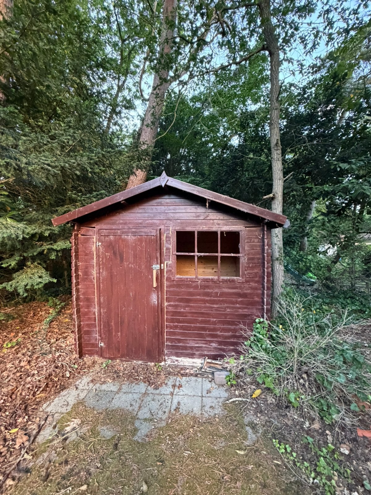 Gratis op te halen tuinhuisje, Tuin en Terras, Tuinhuizen, Ophalen, Gebruikt, Blokhut