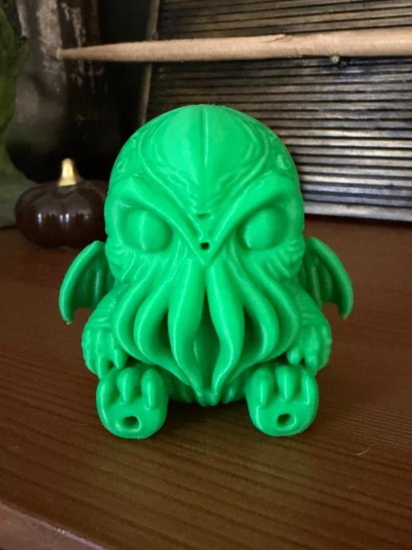 Baby Cthulhu beeldje 3D print, Ophalen of Verzenden, Nieuw, Groter dan 1:32