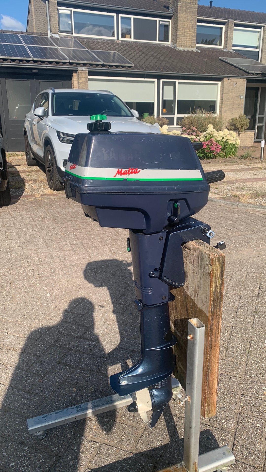 Yamaha malta 3,5 pk, Watersport en Boten, Ophalen, Zo goed als nieuw, Motor en Techniek, Zeilboot of Motorboot