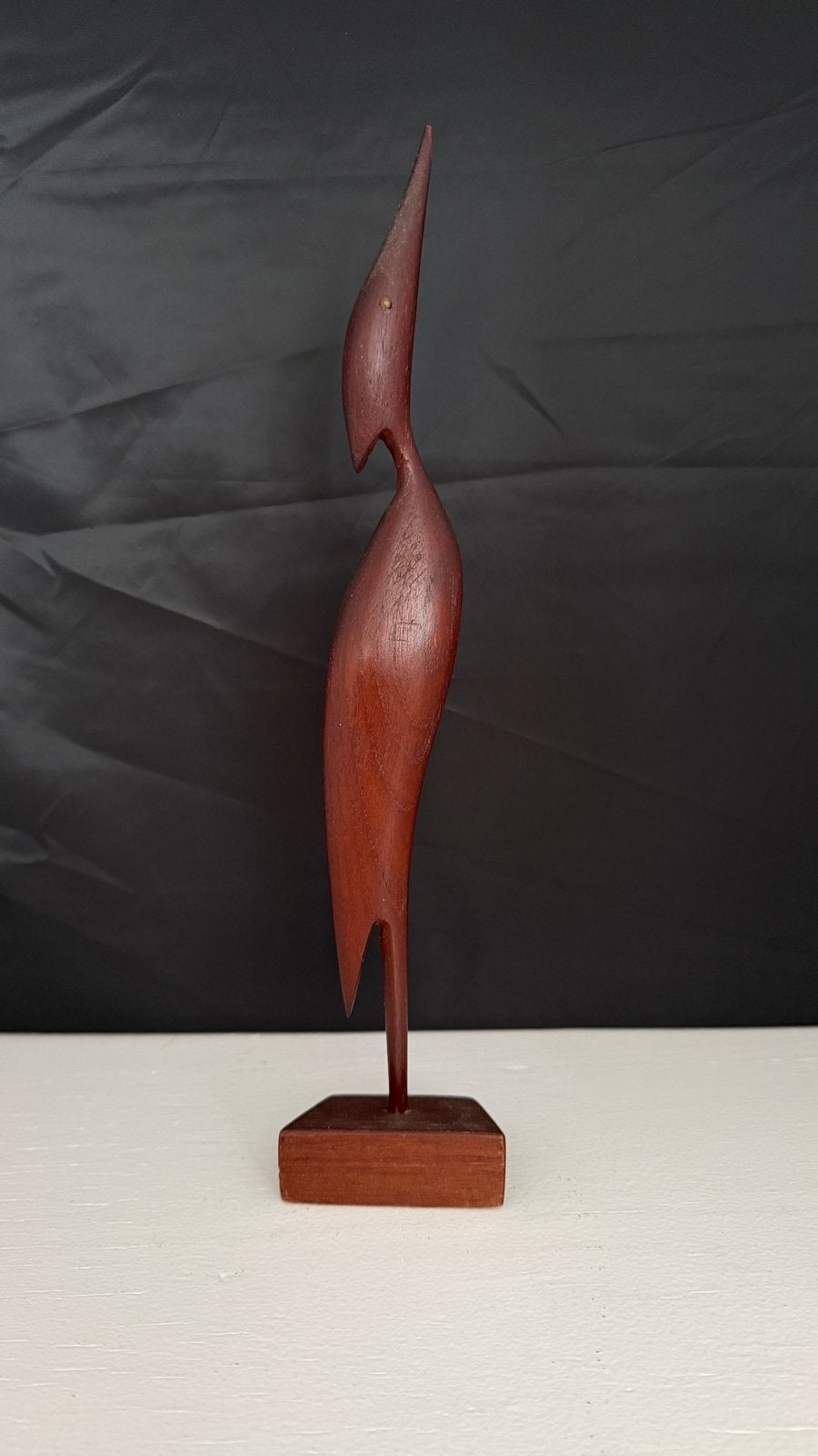 Gestileerde kraanvogel, Minder dan 20 cm, Verzenden, Handgemaakt, Beeld