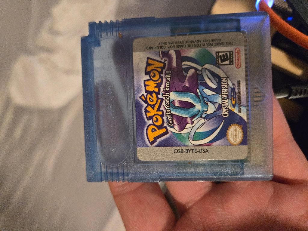 Pokemon crystal, Spelcomputers en Games, Avontuur en Actie, Verzenden, 1 speler, Zo goed als nieuw