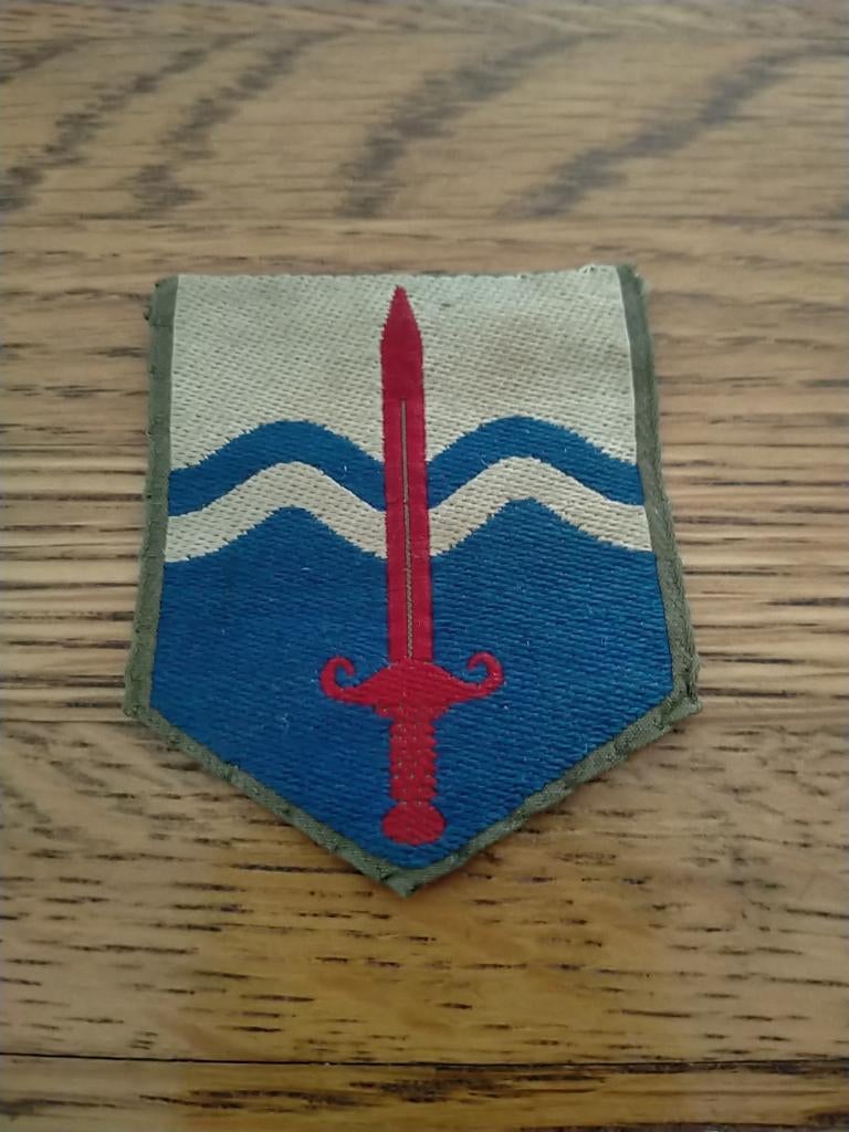 NL KL , territoriaal commando , battledress patch, Verzamelen, Verzenden, Landmacht, Nederland, Embleem of Badge