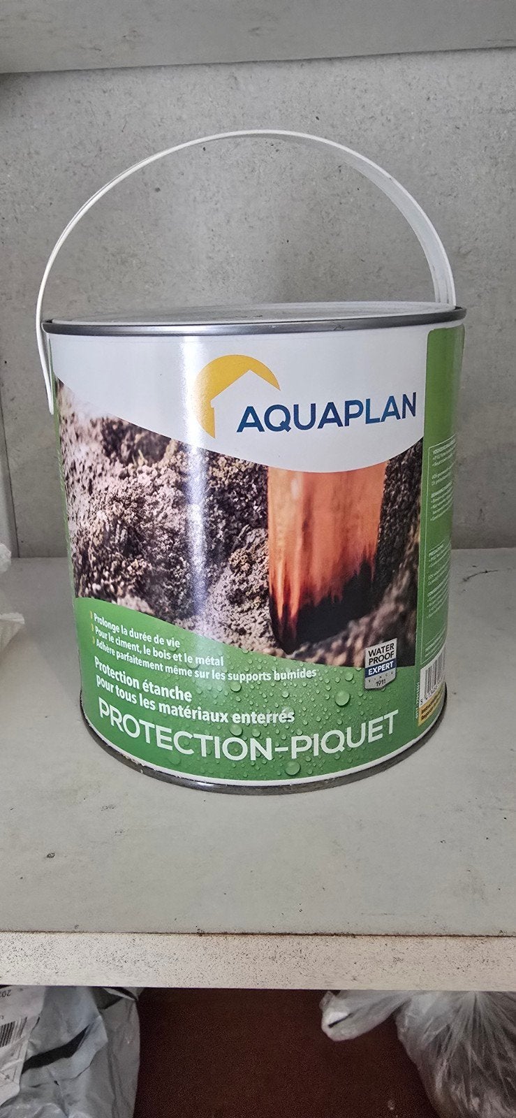 Paal beschermer Aquaplan 2,5 liter nieuwe blik, Ophalen of Verzenden, Nieuw, Wit