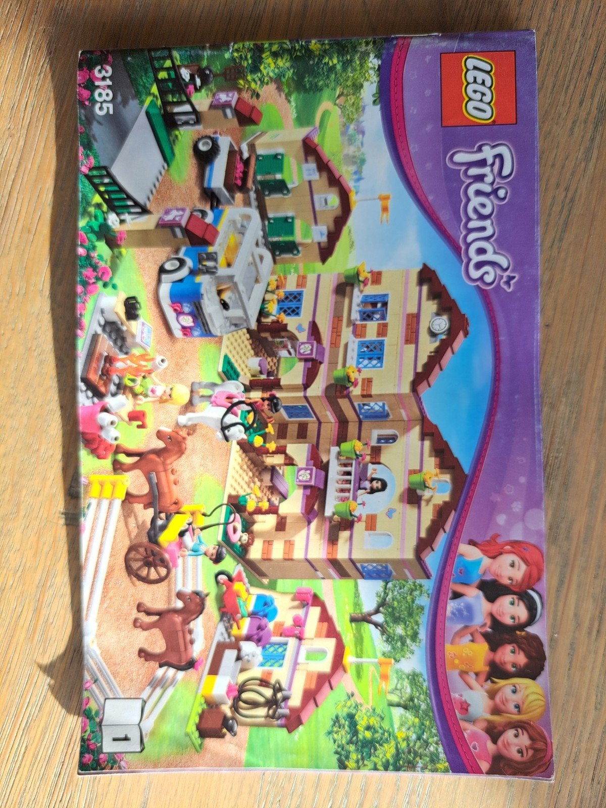 legofriends 3185 Paardenkamp, Ophalen, Meer dan 50 stukjes