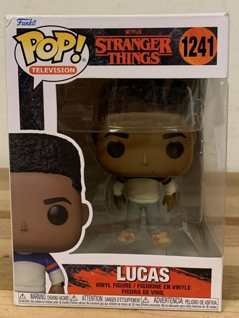 Funko Pop! Stranger Things - Lucas Sinclair - 1241, Verzamelen, Poppetjes en Figuurtjes, Ophalen of Verzenden, Nieuw