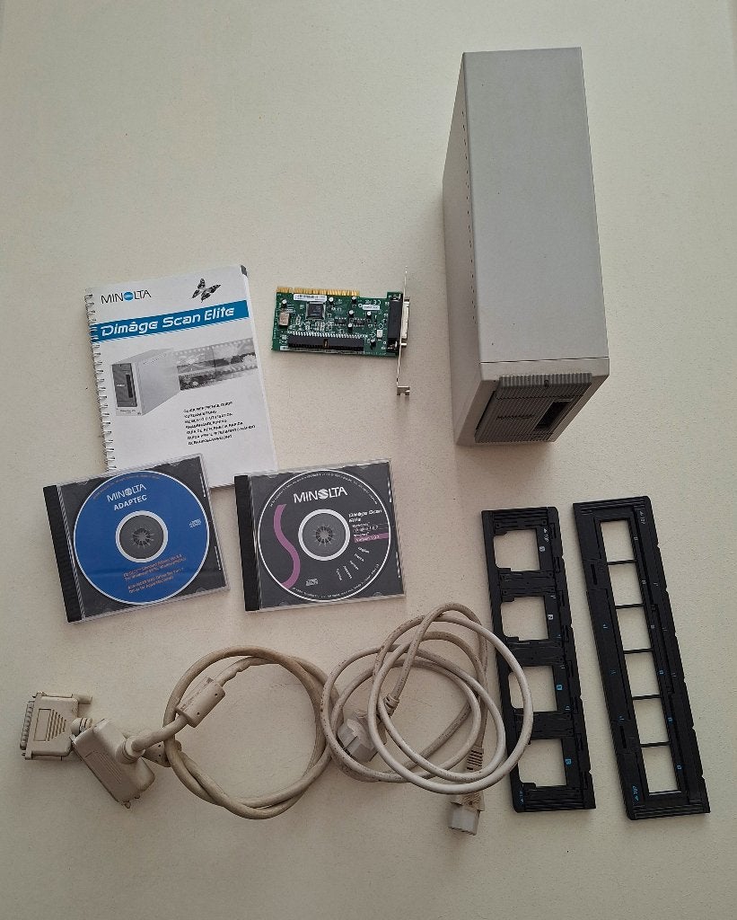 te koop: Minolta profesionele dia/negatief scanner, Computers en Software, Scanners, Gebruikt, Diascanner, MacOS, Windows, Ophalen