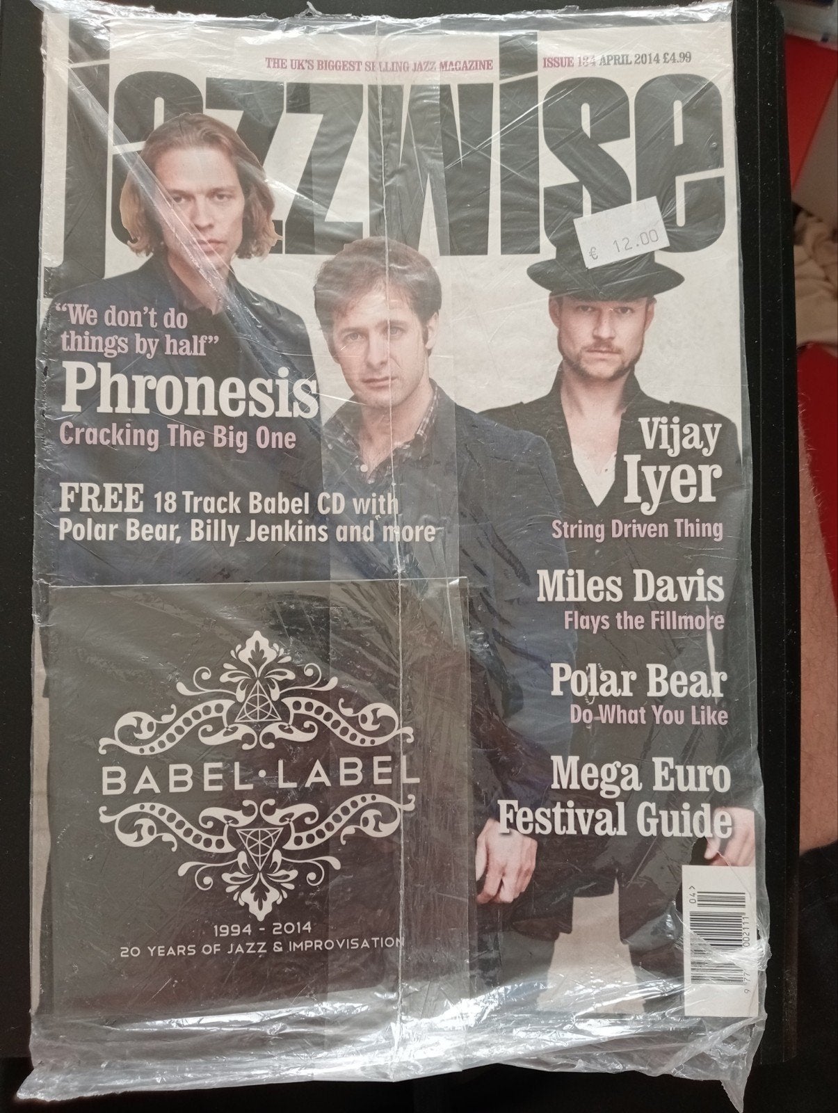 Jazzwise Magazine April 2014 met gratis Babel CD, Ophalen of Verzenden, Zo goed als nieuw, Verzamelalbum, Jazz