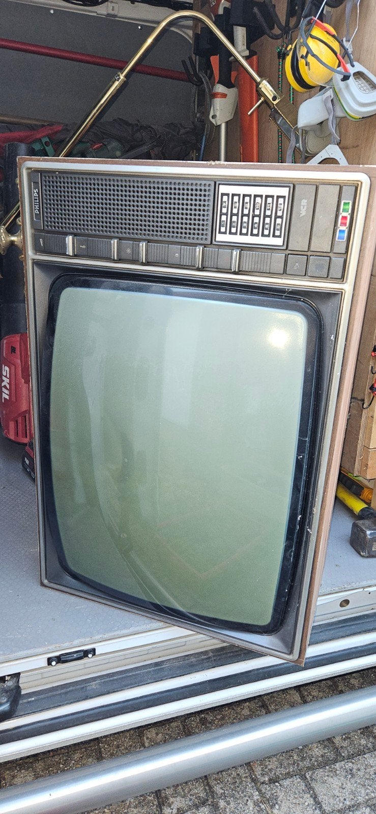 Vintage Philips TV A261209/05 - Retro Televisie, Audio, Tv en Foto, Ophalen, Gebruikt, Minder dan 40 cm, Philips
