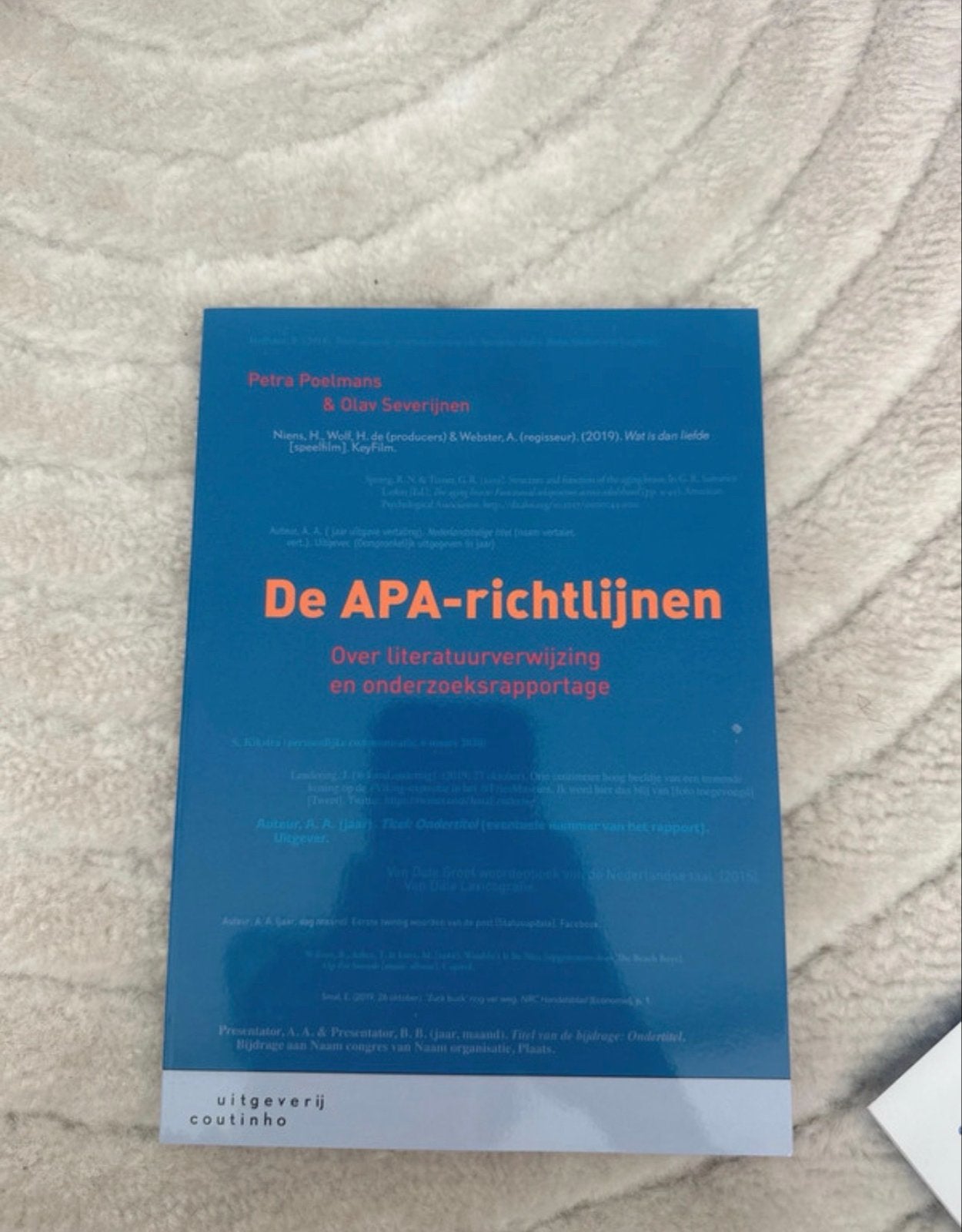 De APA-richtlijnen: Literatuurverwijzing en onderzoeksrappor, Boeken, Ophalen of Verzenden, Zo goed als nieuw, HBO