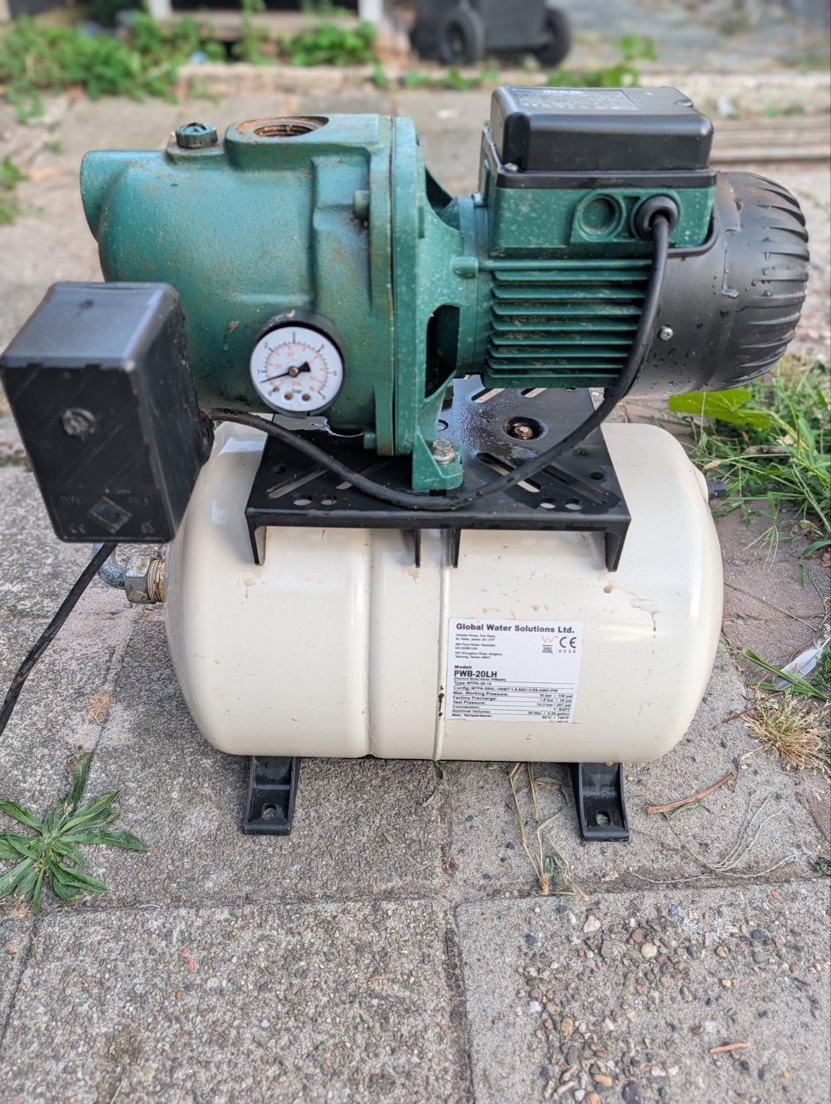DAB Aquajet 82/20 Hydrofoorpomp - Gebruikt, Ophalen of Verzenden, Gebruikt, Elektrisch, Hydrofoorpomp