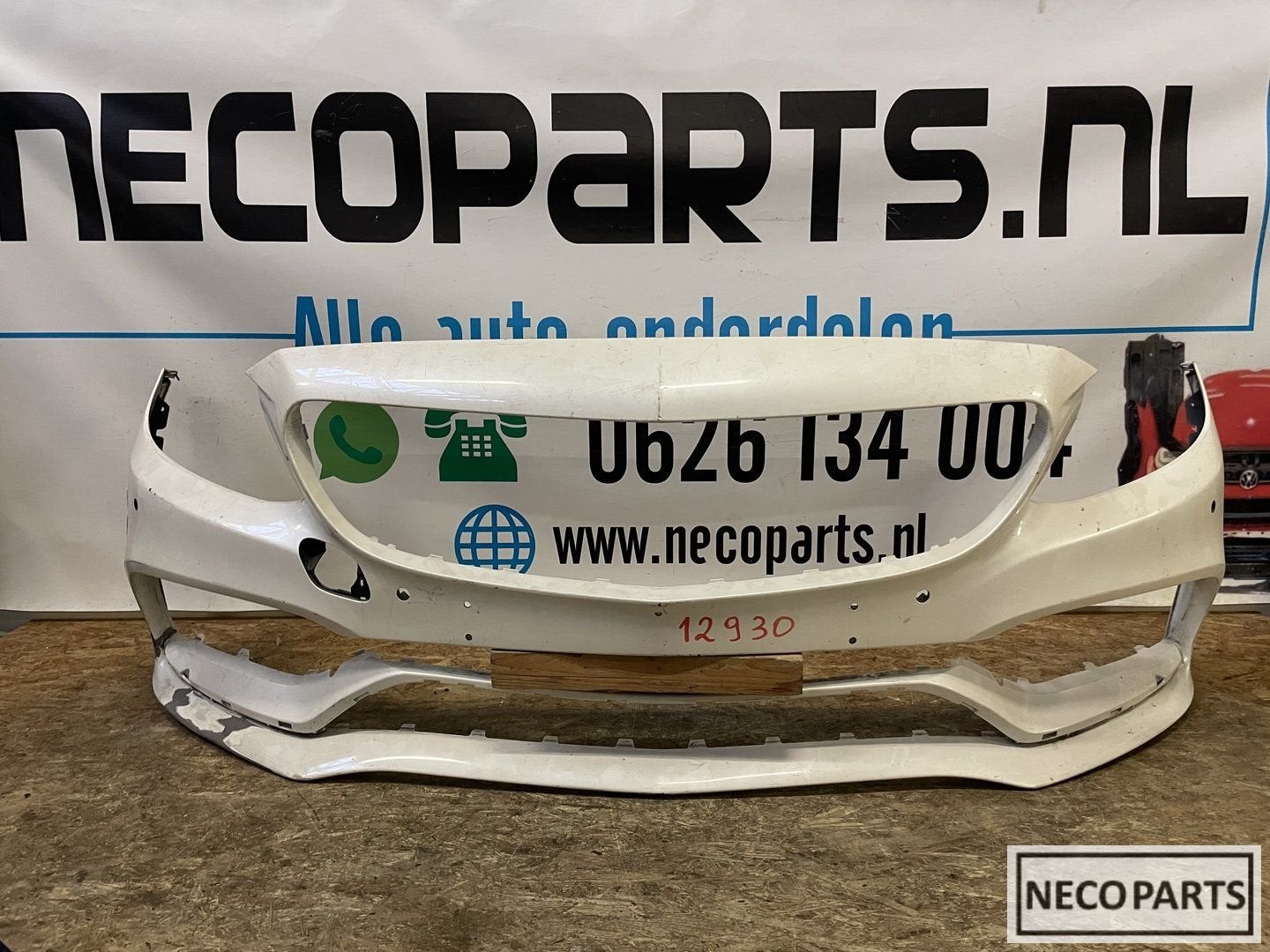 MERCEDES C63 AMG VOORBUMPER BUMPER ALLES LEVERBAAR !!!, Gebruikt, -, Ophalen of Verzenden, -