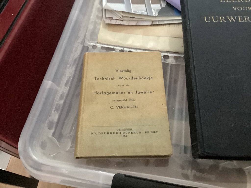 Horlogemaker, Sieraden, Tassen en Uiterlijk, Overige merken, Overige materialen, Polshorloge, 1930 tot 1960