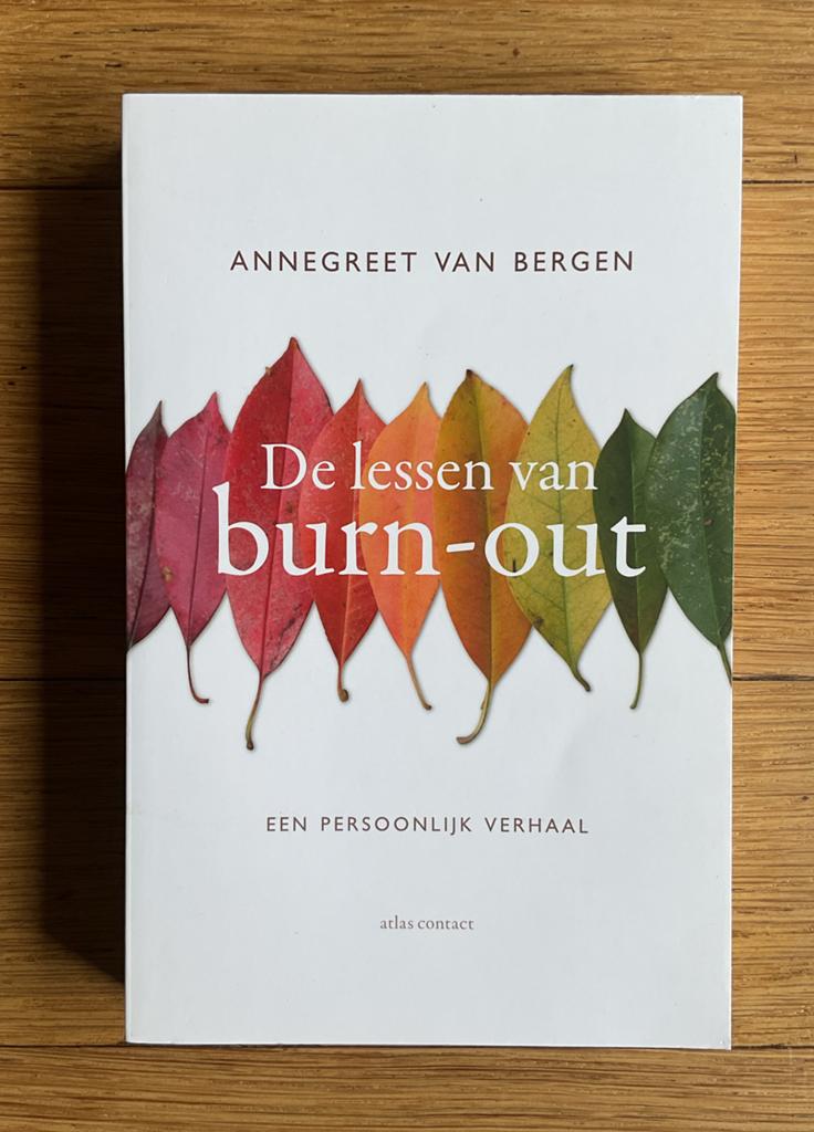 De lessen van burn-out - AnneGreet van Bergen, Ophalen of Verzenden, Zo goed als nieuw